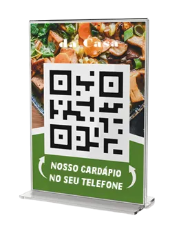 Menu de Acrílico
